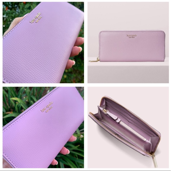 Kate Spade Sylvia Slim Leather Continental Wallet - Picture 7 of 8